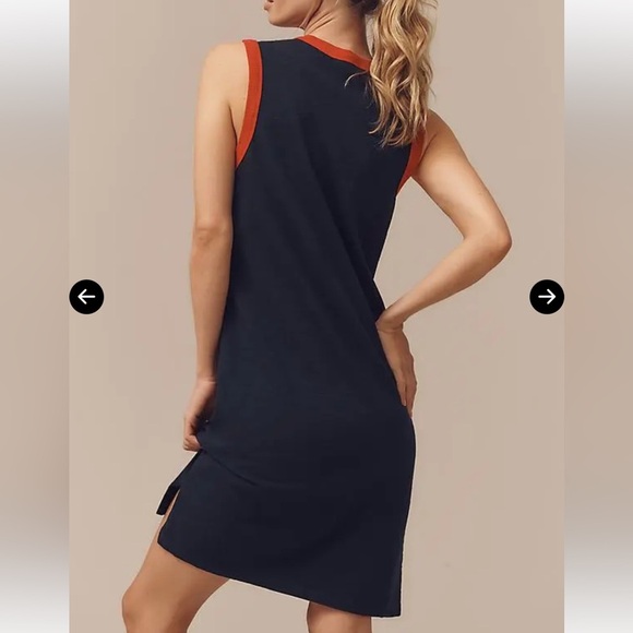 Sundry Jersey Graphic Midi Tank Dress - Picture 2 of 5